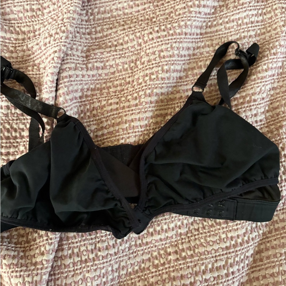 Dairy Fairy Black Women's Nursing Bra